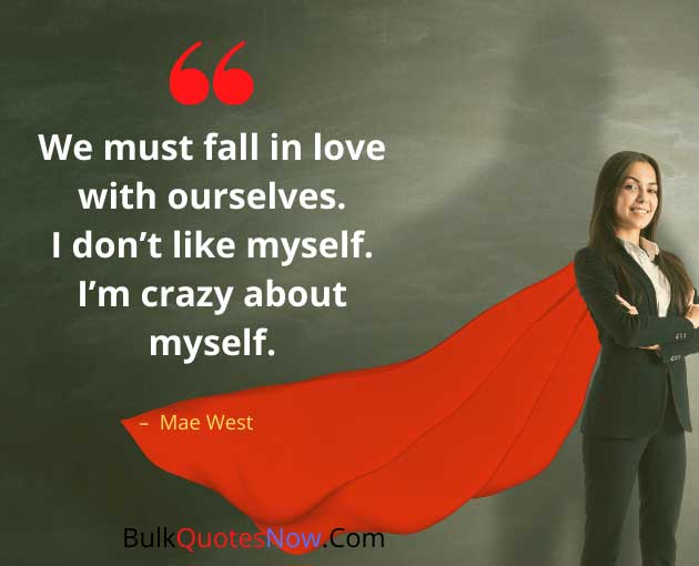 fall in love with yourself