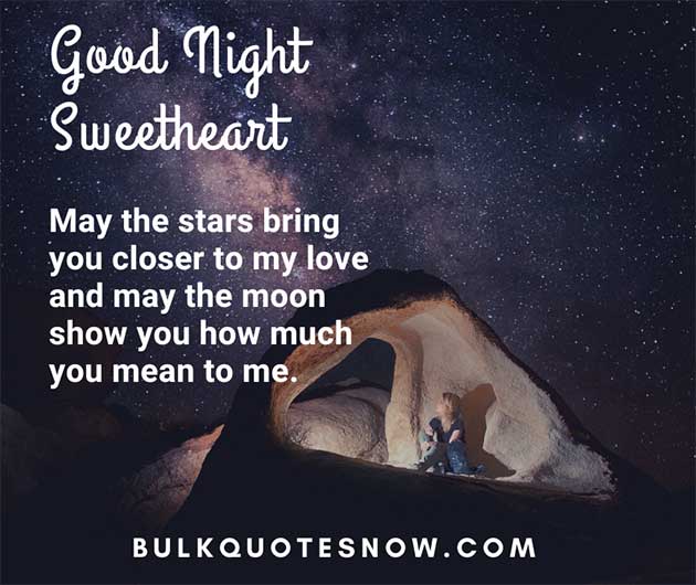 Sweet Romantic Good Night Love Quotes for Her and Him - Todayz News