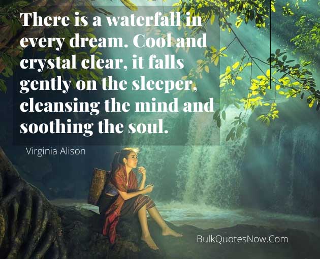 best waterfall quotes