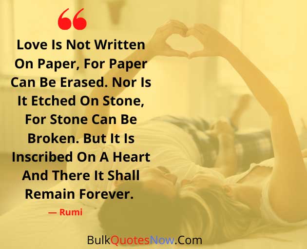 remember love forever quotes