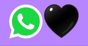 What does Blackheart emoji mean in Whatsapp
