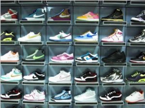 shoe display