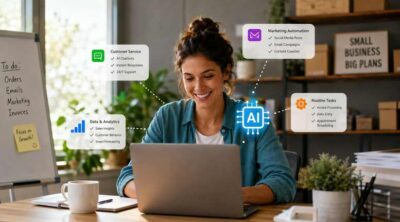 How Small Businesses Can Use AI to Save Time and Reduce Costs